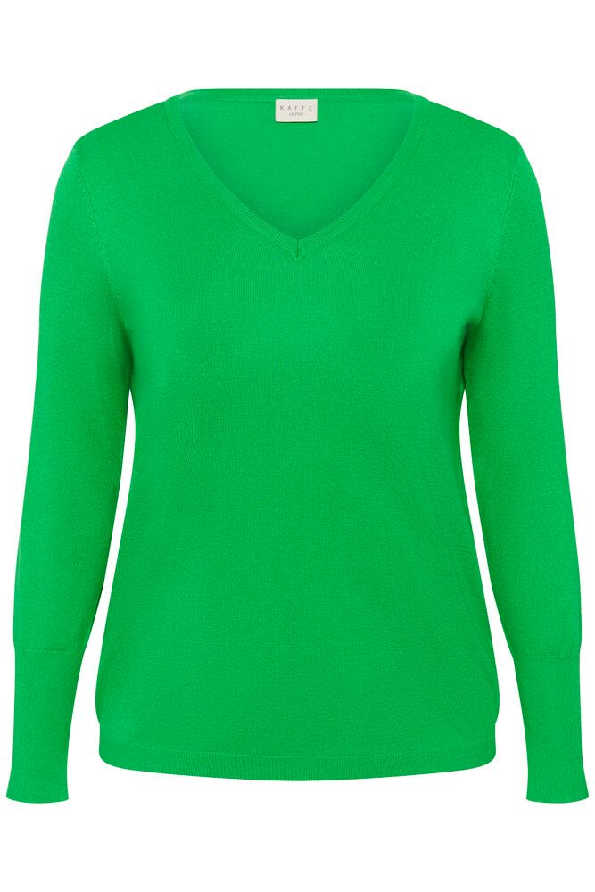 Kaffe Curve KClizzy Pullover/Trui - Bright Green