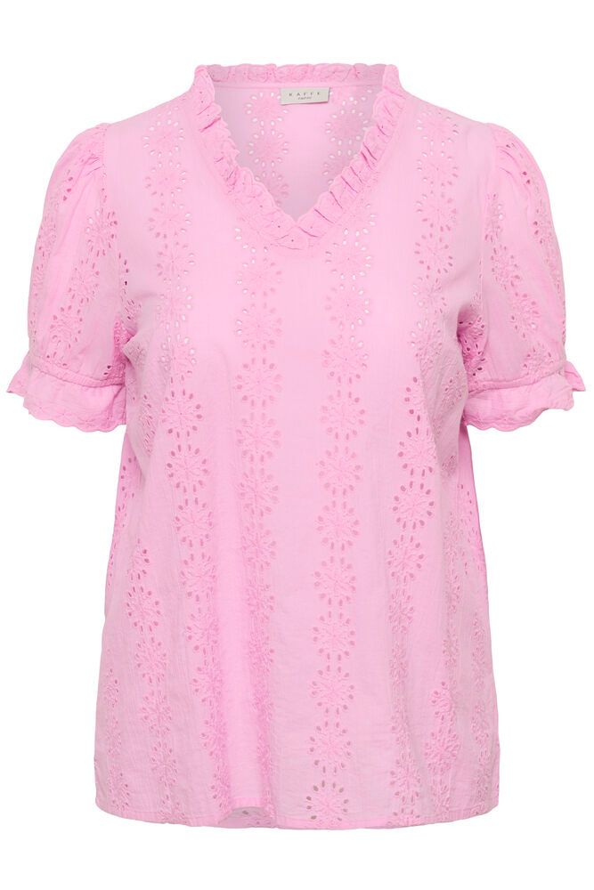 Kaffe Curve KCdina Blouse - Pink Frosting - Afbeelding 2