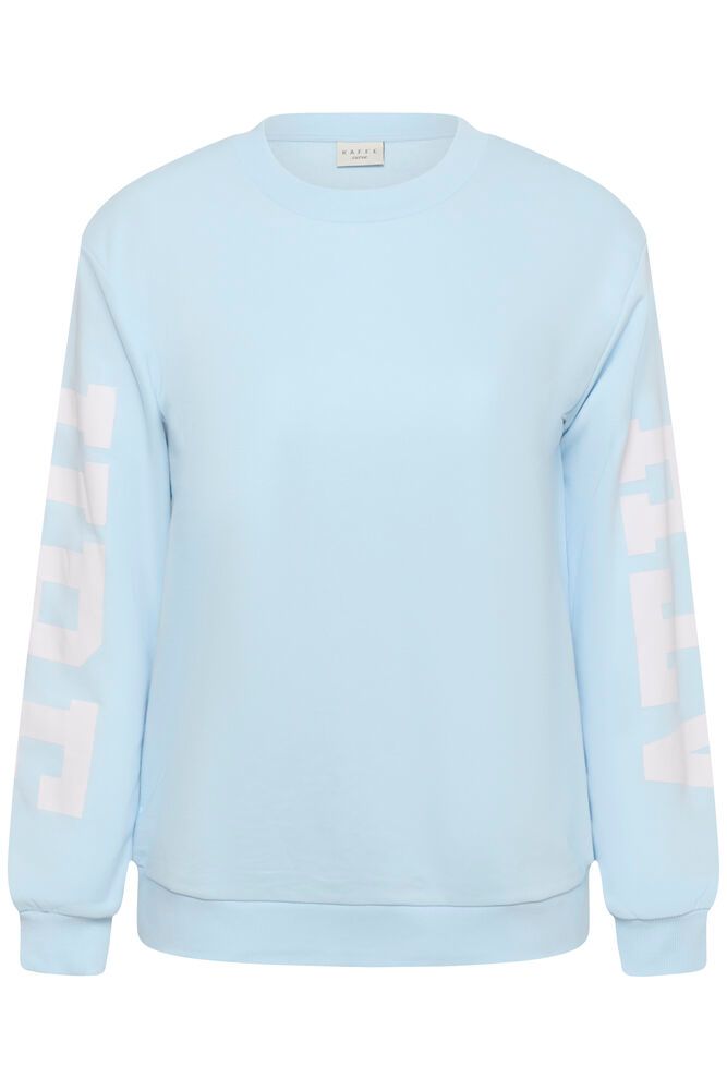 Kaffe Curve KCmila sweatshirt/trui - Nantucket Breeze - Afbeelding 2