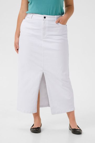 Kaffe Curve KCzena Skirt - Chalk