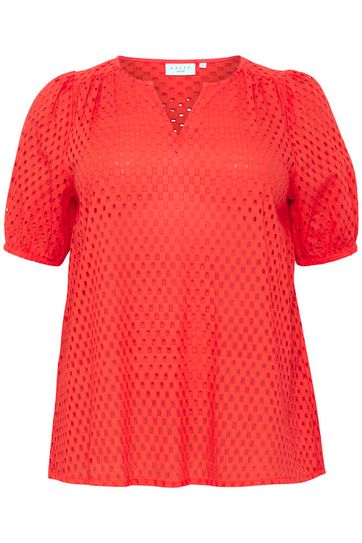 Kaffe Curve KCrubia Blouse - Grenadine - Afbeelding 2